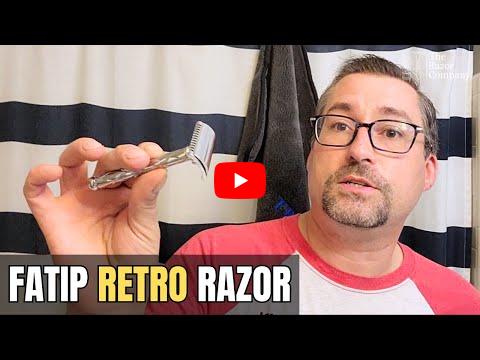 Fatip Retro Double Edge Safety Razor Shave & Chat