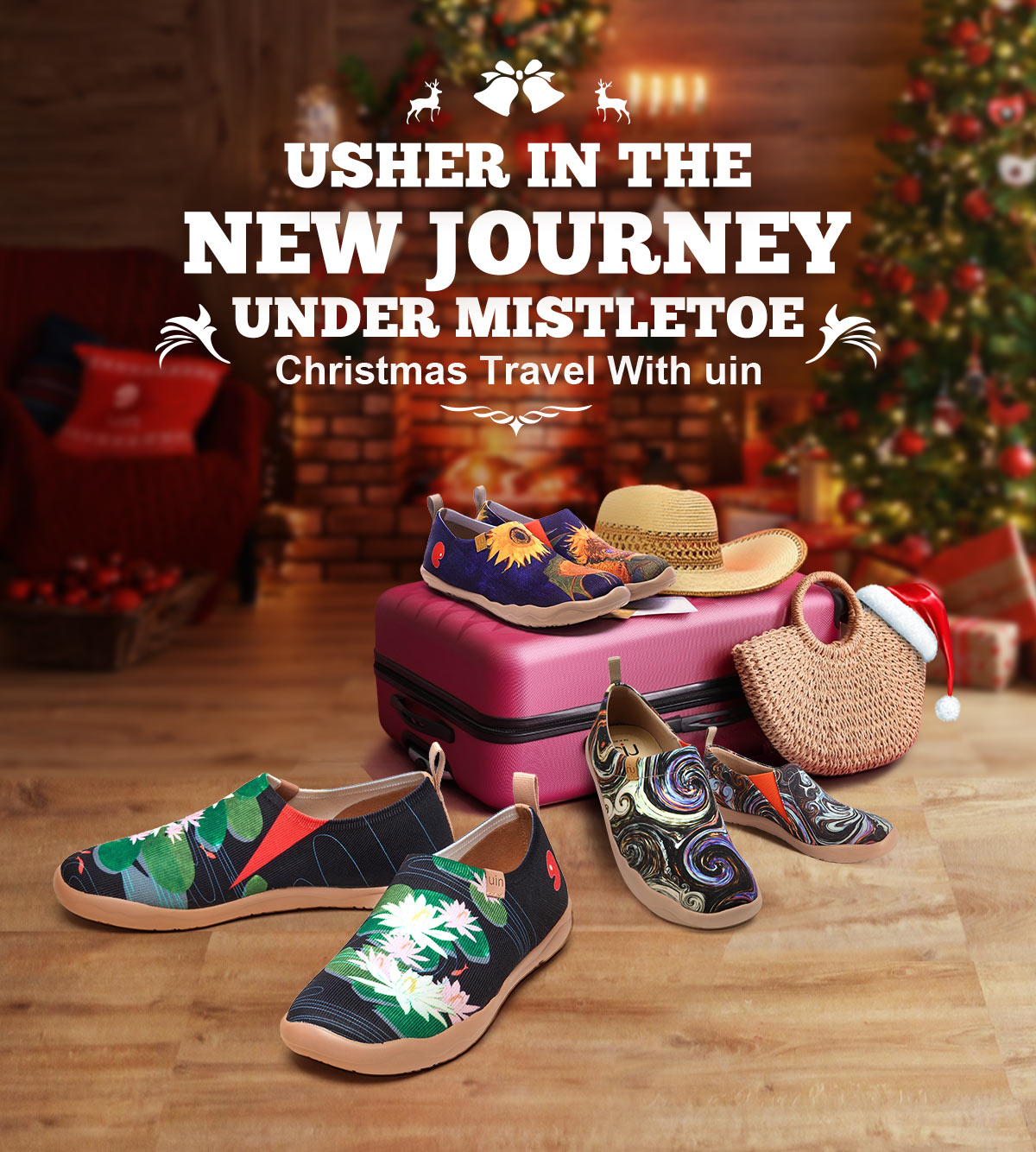 R A L300 i gt - NEW JOURNEY ;UNDER MISTLETOE b Christmas Travel With uin 