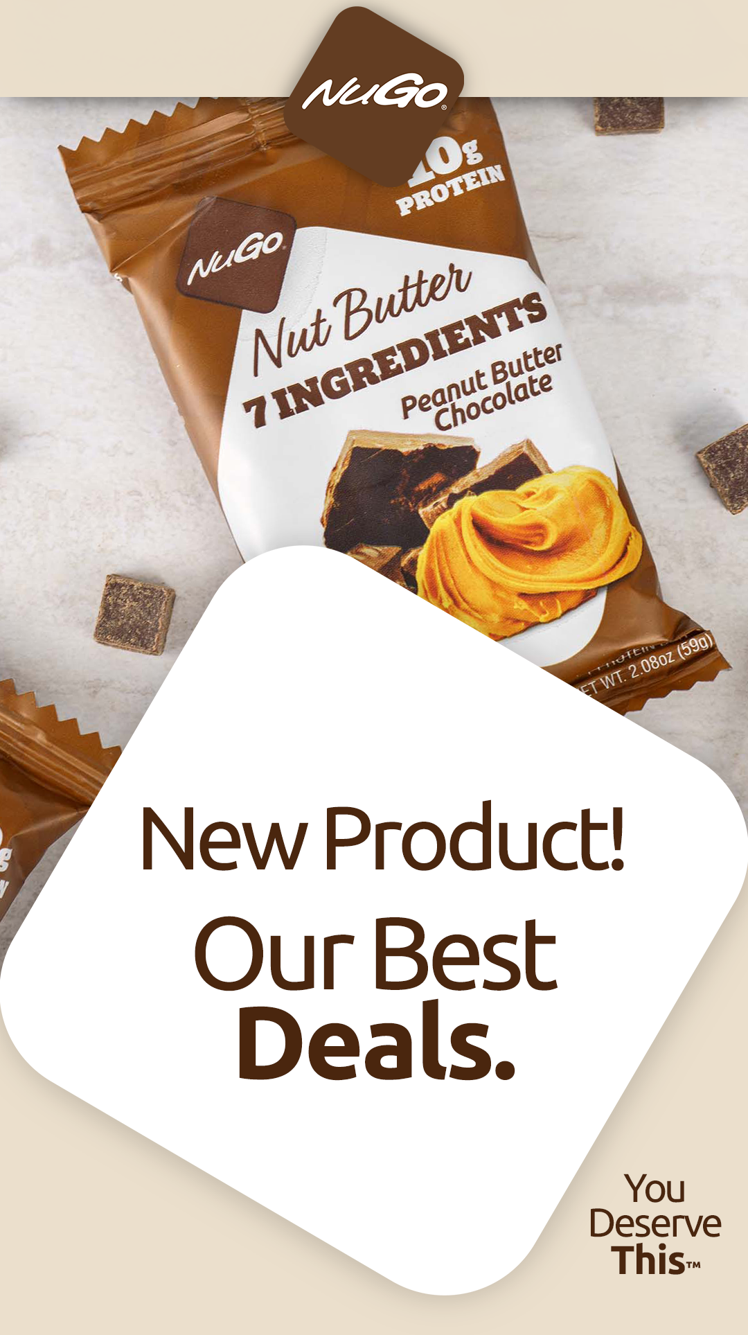 Celebrating one of our favorite ingredients 🥜 Nugo Nutrition