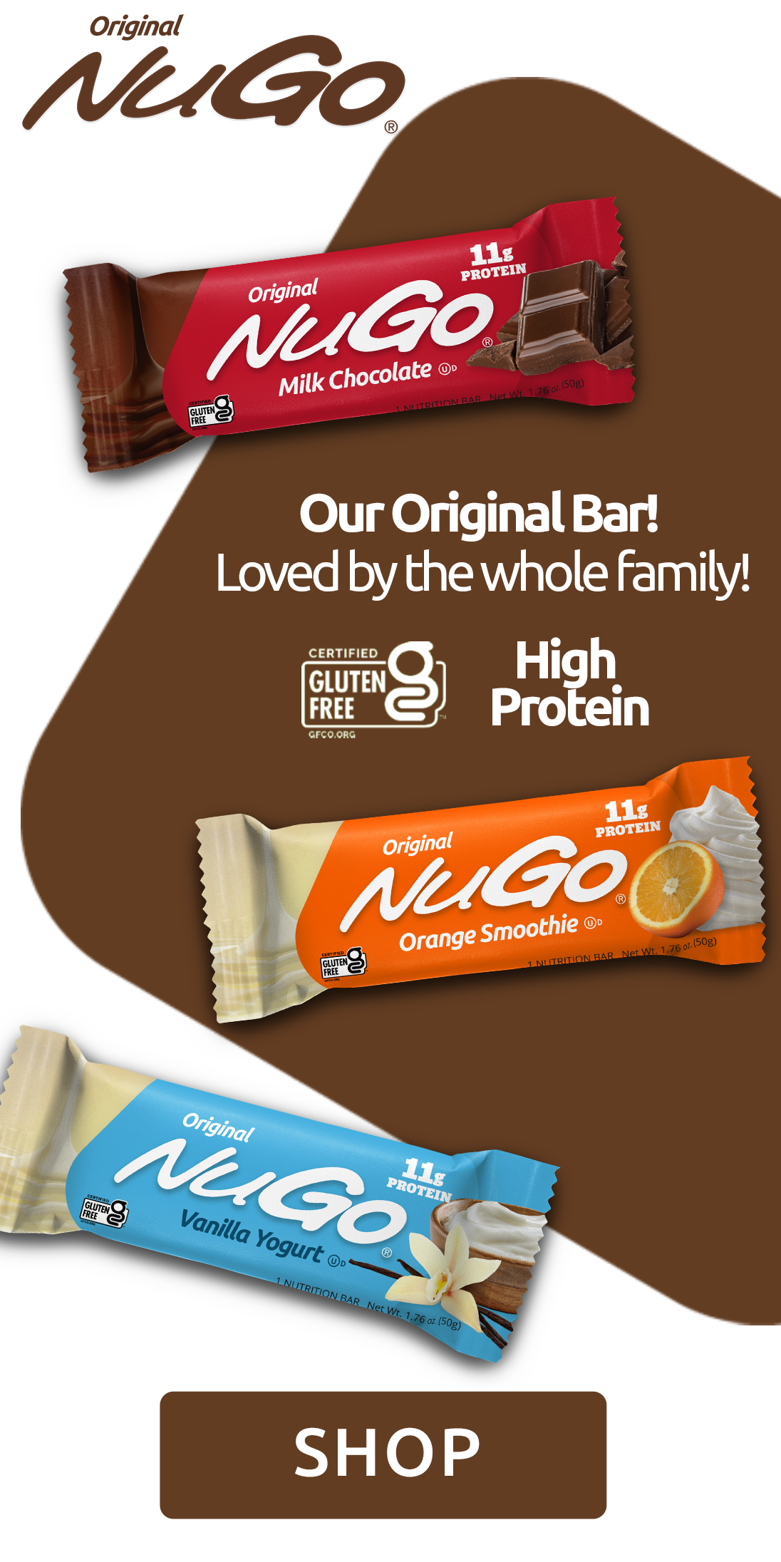 Discover the NuGo bar that's right for you! Nugo Nutrition