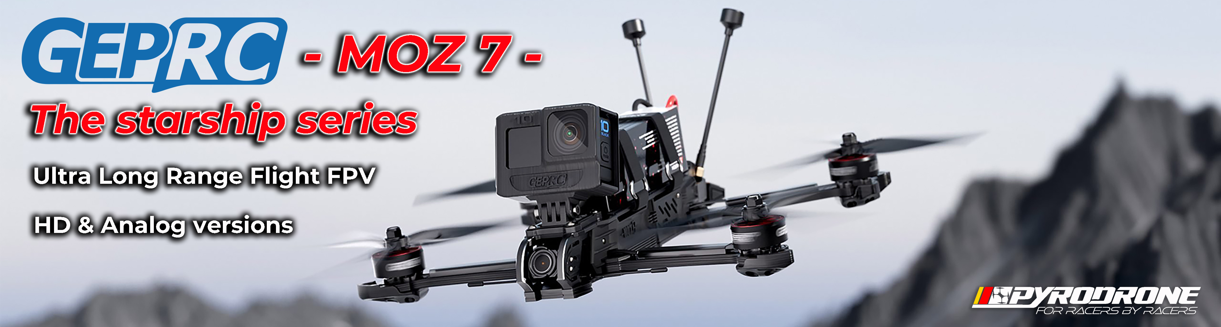 GEPRC MOZ7 HD O3 Long Range FPV - GEPRC