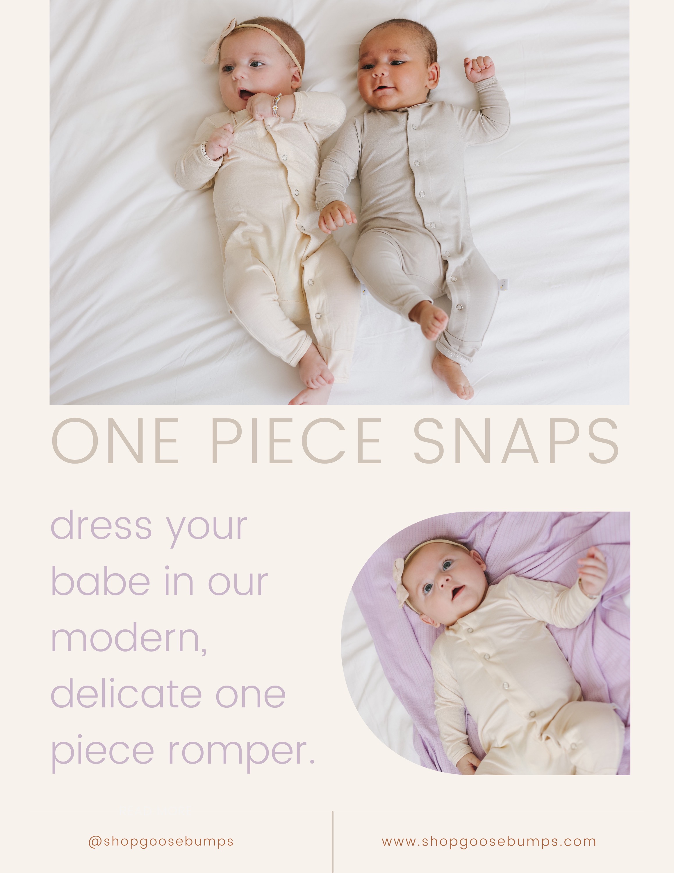 One Piece Snaps Goosebumps Shop