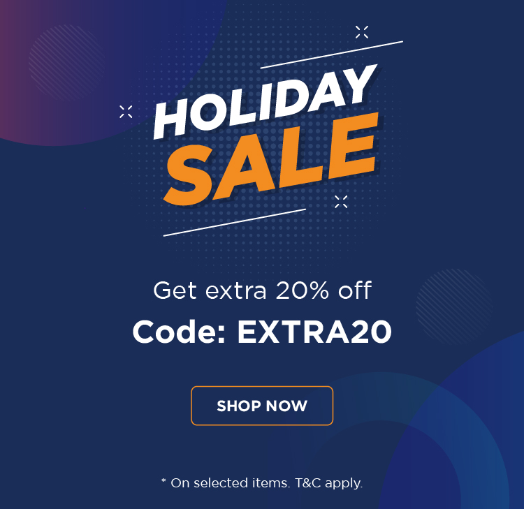 SHOP AND GET EXTRA 20% OFF!