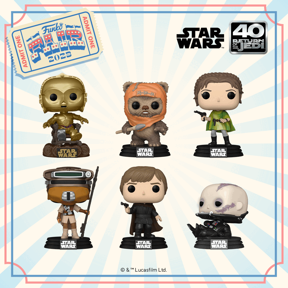 New Star Wars Return of the Jedi 40th Anniversary Funko Now Available