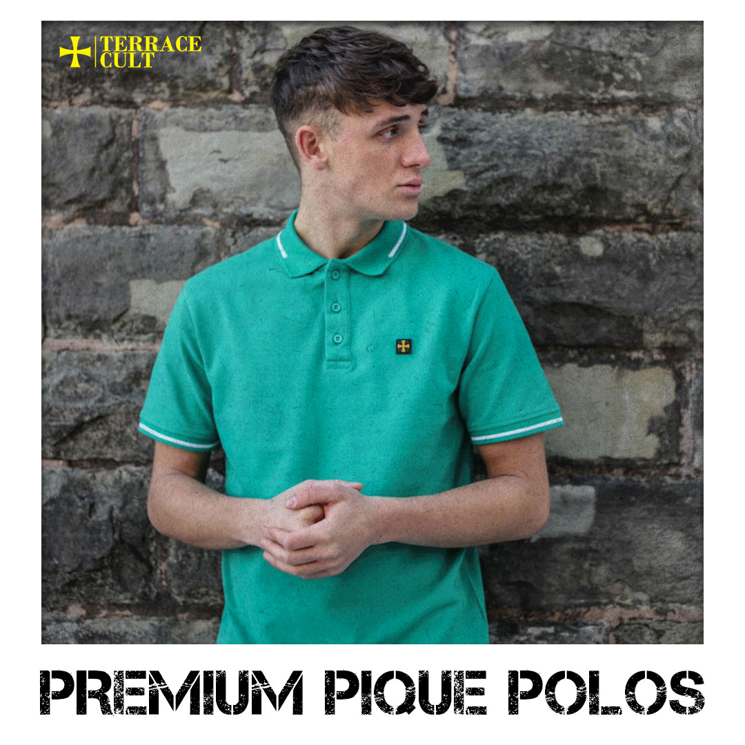 Premium Pique Polos⚡ Terrace Cult